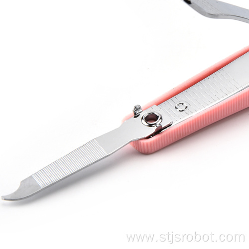 Hot sale cute pink nail tools stainless steel nail clipper